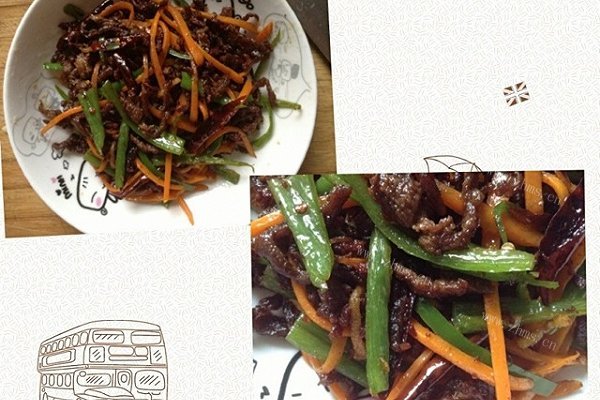 家常干煸牛肉丝
