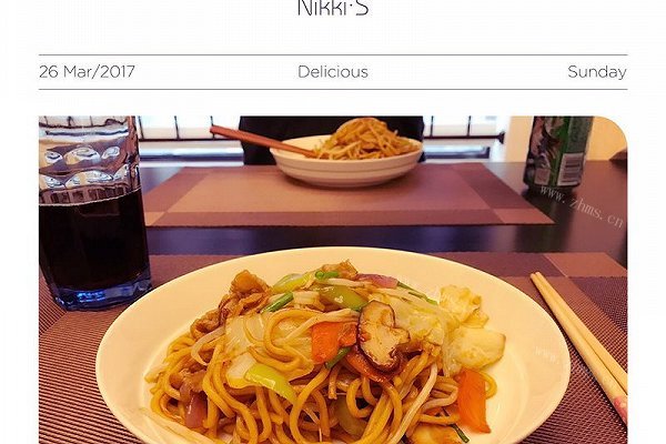独家蔬菜酱油炒面