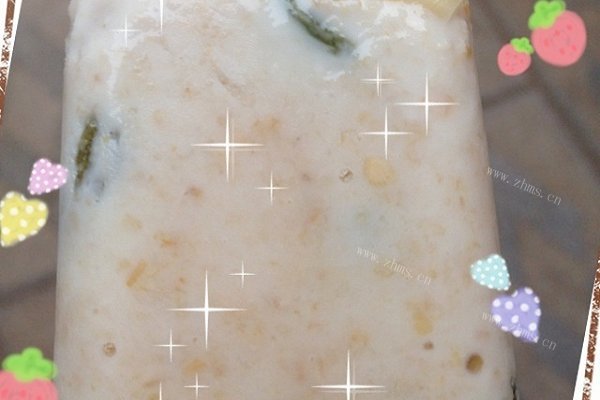 牛奶燕麦冰糕