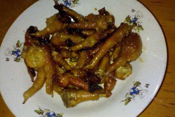 家常沙姜鸡脚