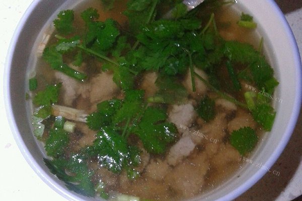 自制牛肉羹