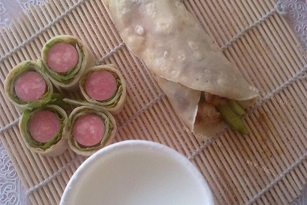 山寨版老北京鸡肉卷