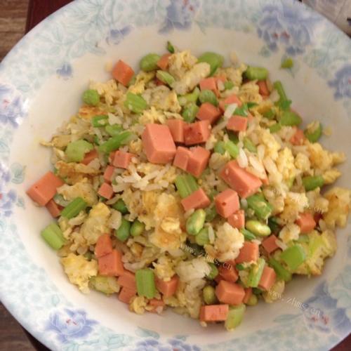 妈妈教我做蛋炒饭
