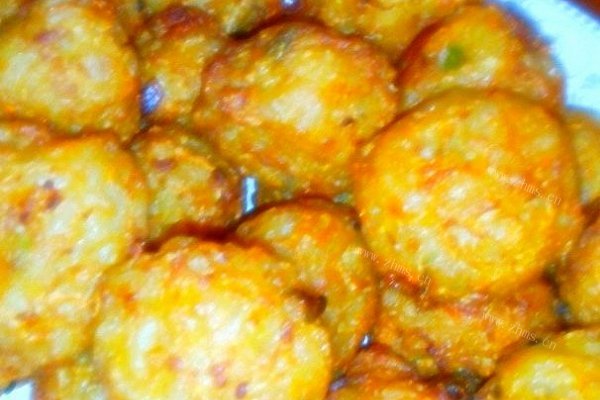 自制萝卜肉丸子