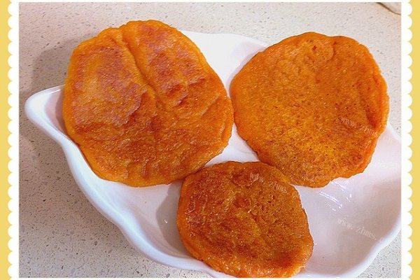 手磨南瓜饼