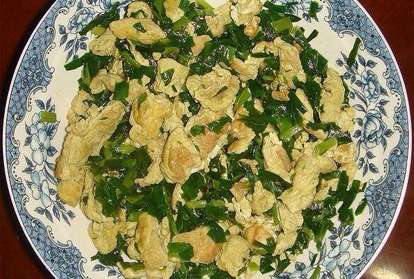 葱花炒鸡蛋