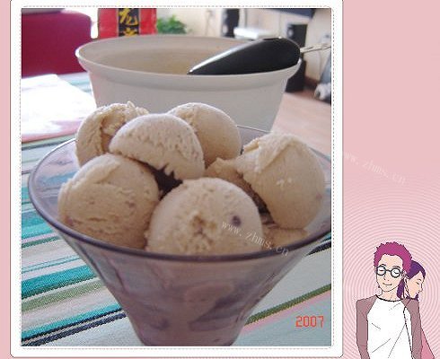 自制蓝莓冰淇淋