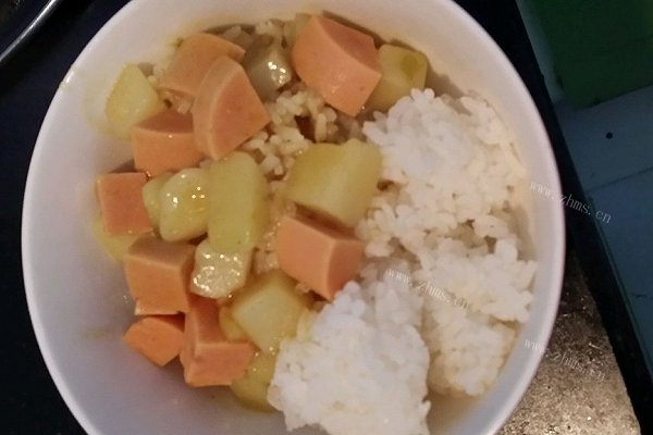 家庭简单咖喱饭