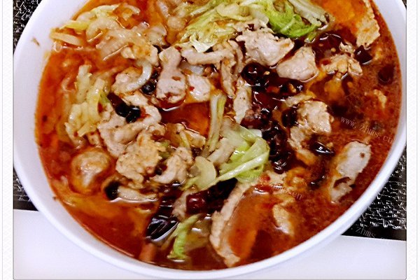 美味水煮肉片