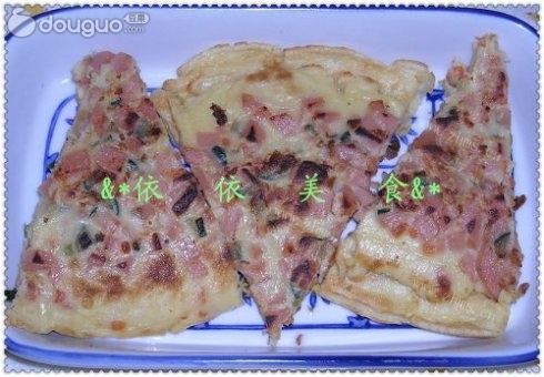三文治火腿鸡蛋饼