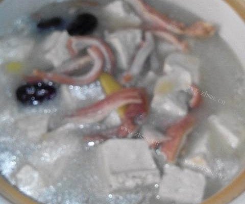 豆腐肚条汤