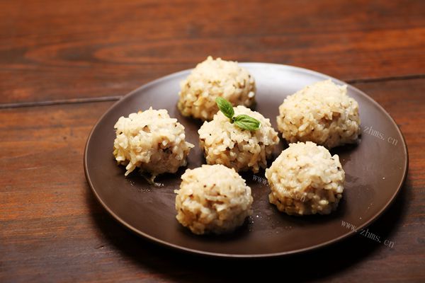 家常菜男珍珠肉丸