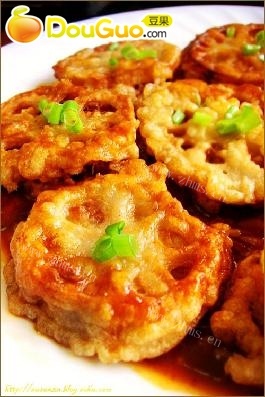 简单的余香藕夹