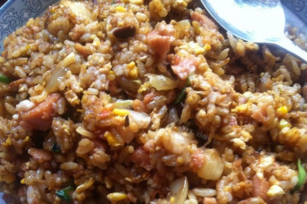 家常什锦海陆炒饭