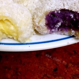 家常版紫薯，榴莲糯米滋