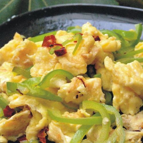 DIY-青椒炒鸡蛋