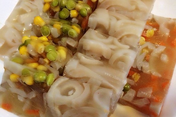 什锦肉皮冻