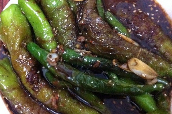 家常虎皮尖椒