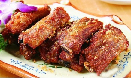 微博蒜香烤排骨