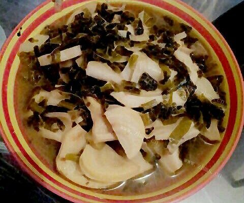 家常咸菜炒春笋