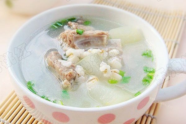 冬瓜薏米排骨汤