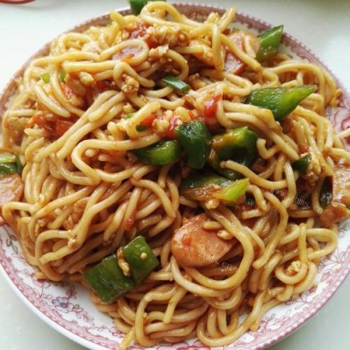 老爸做的炒面