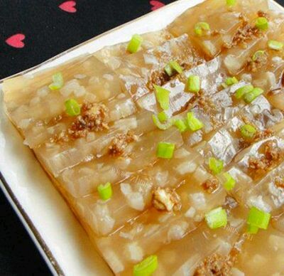 Q弹水晶肉皮冻