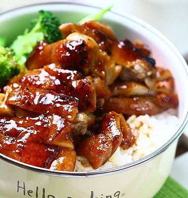 照烧鸡腿饭