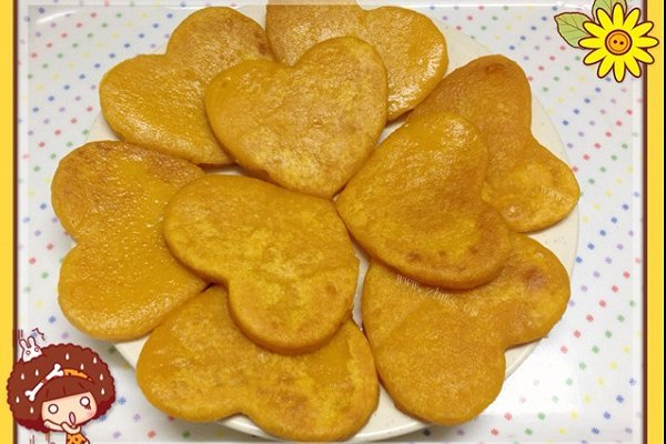 心心南瓜饼
