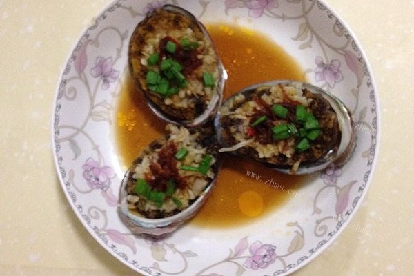 xo酱蒜茸蒸鲜鲍