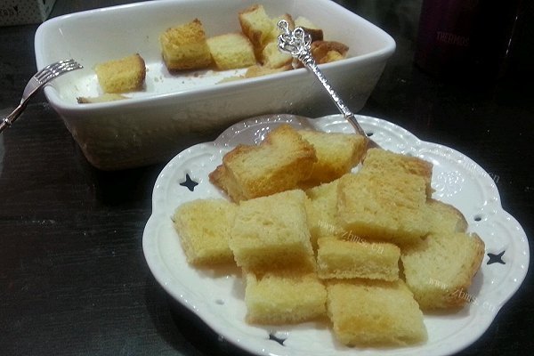 吃剩的吐司变成好吃的香片