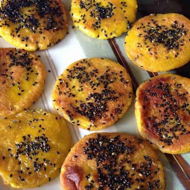 「DIY美食」南瓜饼