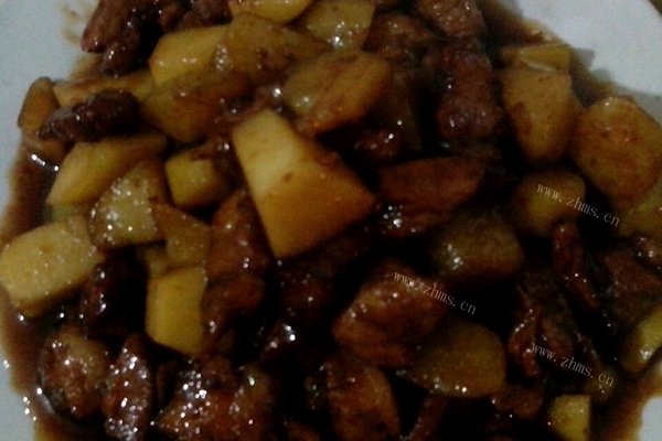 土豆红烧肉