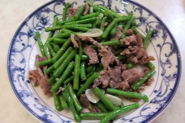 牛肉炒豆角