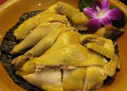 滋补的清蒸鸡腿