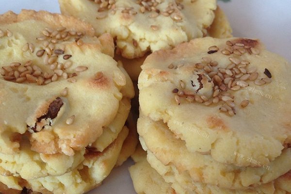 芝麻葡萄干小酥饼
