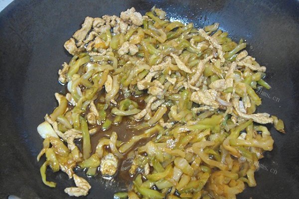 榨菜肉丝