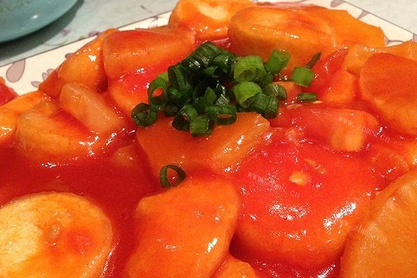 家常菠萝日本豆腐