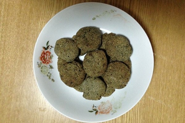 黑芝麻饼干