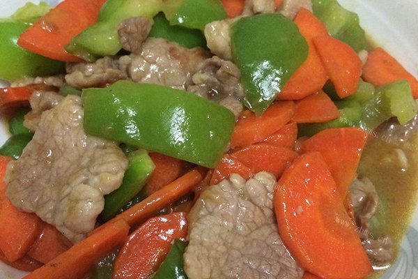 青椒炒肉片