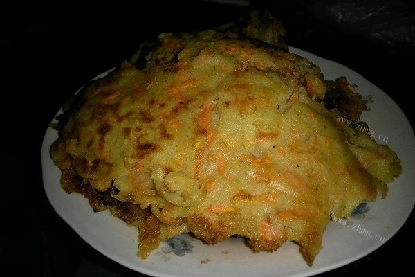 自制豆渣小饼