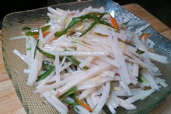 小炒莲藕丝