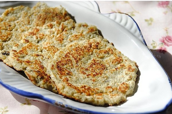 豆渣燕麦饼