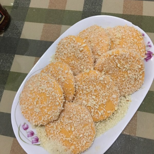 健康美食南瓜饼