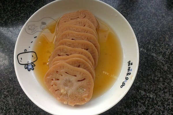 美味蜜汁桂花藕