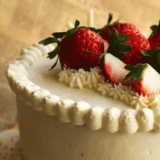 #美食派#草莓奶油蛋糕