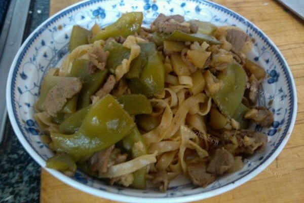 豆角焖面