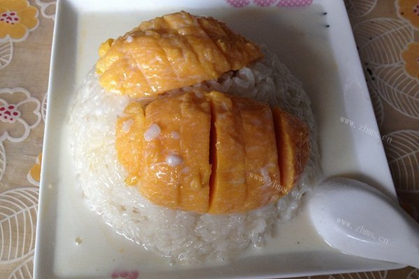 「超级正宗」泰式芒果糯米饭