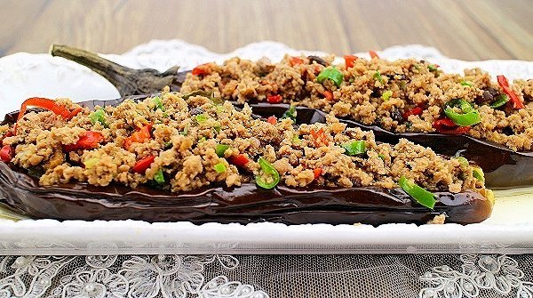 家常肉沫烤茄子