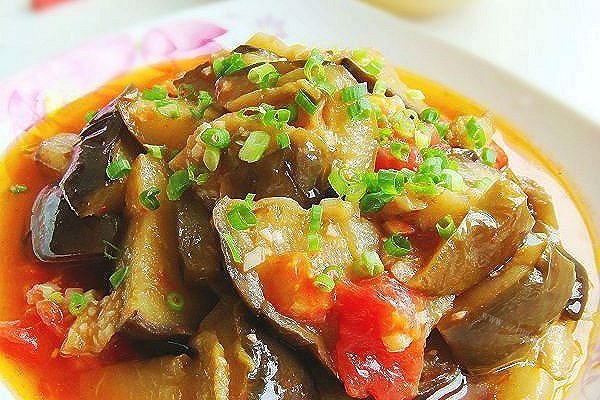 西红柿烧茄子